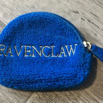 Ravenclaw Chenille Coin Purse Universal Studios New Harry Potter Hogwarts Crest Blue Photo 0