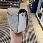 Coach Ellen Crossbody In Signature Light Khaki & Chalk C1430 Photo 4