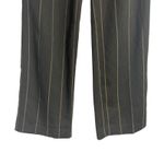 Ann Taylor  LOFT Brown Tan Pinstripe Wide Leg Dress Trouser Pants Size 8 Photo 4