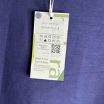 Halara  Long Sleeve Hoodie Dress - Navy and Cream Photo 5