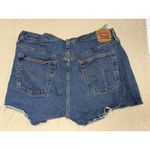 Levi's  501 Original Women's Distressed Micro Denim Jean Shorts Size W33 Photo 1