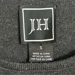 Women’s JH Grey Knit Scoop Neck 3/4 Sleeve Acrylic Sweater‎ Dress Size Small Gray Photo 2