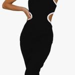 NWT women's sexy cut out waist open back dress Photo 0