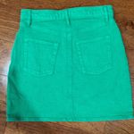 Wilfred Aritizia  Free Kelly Green Denim Skirt NWOT 0 Photo 2