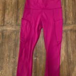 Athleta Womens Raspberry Pink Size xs Leggings With Pockets Photo 2