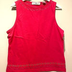 Marisa Christina embroidered neck line NWT XL Pink Photo 0