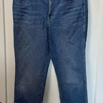 Madewell Stovepipe Jean Relaxed Baggy Straight Fit Mid-Rise Medium Wash 29P Photo 0