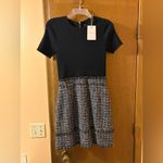 Ted Baker NWT  London Black Tweed Skirt Mini Dress Photo 2