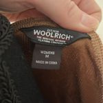 Woolrich  Tan Ribbed Leaf Floral Long Sleeve Tee Photo 1