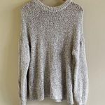 Madewell  crochet top drop shoulder sweater pullover wool‎ heather Womens Size S Photo 0