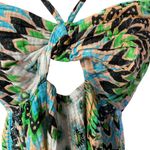 Daily Practice By Anthropologie The Last Sunset‎ Mini Dress Size Large Blue Photo 4