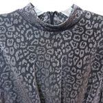 Calvin Klein  Metallic Animal Print Ruched Bodycon Dress Size 6‎ Party Formal EUC Photo 5