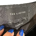 The Limited  Black Velour Silk Blend Cassidy Fit Side Zip Dress Pants Women Sz 4 Photo 7