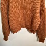 Etophe studios  Mock Neck Sweater Rust S/M Photo 3