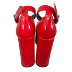 Dolls Kill  Lamoda Those Days Power Trip Chunky Platform Heels Red Patent Leather Photo 7