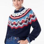 J.Crew Zigzag Fair Isle sweater Photo 0
