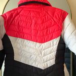 Columbia  Orange and White Puffer Jacket Photo 7