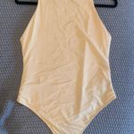 High Neck Bodysuit Tan Size L Photo 1