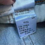 Levi's 501 Distressed Jean Shorts Cut Off Denim Daisy Dukes Size 32 High Rise Photo 7