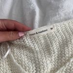 Crochet heart sweater White Size M Photo 1