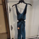 Free People Movement  Back It Up One Piece Jumpsuit Pacific Green Size S Photo 6