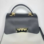 Zac Posen EARTHA Translucent PVC Jelly Satchel Shoulder Bag Multicolor Photo 2