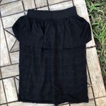 Anthropologie Knitted Knotted Crochet Peplum Skirt Size XS Photo 1