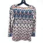 Living Doll  Women's tunic top shirt pullover mini dress Large EUC peacock Photo 1