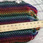 Merona Scarf Rectangular Rainbow Weave Warm Soft Photo 7