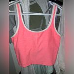 Hot Pink & White Crop Tank Top Size M Photo 10