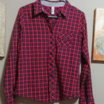 Girl Krazy Women's plaid button up Photo 0