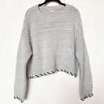 Melrose and Market Scoopneck Knit Sweater Size Small Photo 0