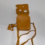 Cheese Shaped crossbody bag Tan Photo 3