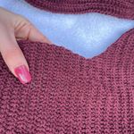 American Eagle Outfitters Burgundy Long Sleeves V Neck Sweater Photo 8