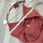 Free People Dress wrap cutout mini womens Red (xsmall) resortwear boho party Photo 2