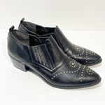 Sam Edelman Circus Size 9 Helena Black Pointy Studded Booties Photo 2