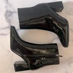 Paige Farah Square Toe Bootie in Black Patent Leather Size 7 New in Box $420 Photo 4