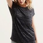 Lou & grey Heather Gray Drawstring Waist Short Sleeve Tee Size Small Photo 1