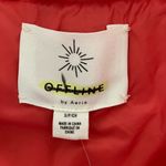 Aerie Womens Coral Snap-Up Puffer Vest Photo 6