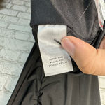 Lulus  Dress Tenth Avenue Ruched Halter Neck Gown Formal Maxi Strappy Black M Photo 6