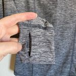 Old Navy 🌞 Active Semi Fitted Dark Heather Gray 1/4 Zip Mock Neck Shirt #P Photo 4