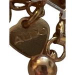 ALDO Set of 4 Gold Tone Bracelets Chain Hamsa Clear Rhinestones Slide Adj NWOT Photo 3