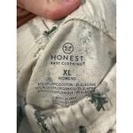 Honest Baby Clothing Womens Pajama Pants XL Beige Tree Print Drawstring Lounge Green Photo 3