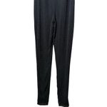 NBD NWT  Revolve Black Shimmer Sienna Catsuit Jumpsuit Sheer‎ Sleeves Ruched, S Photo 6