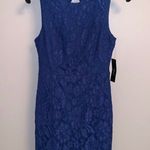 Lulus Lulu’s Rhythm of Love Blue Lace Backless Dress Photo 4