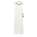 Mac Duggal  49093 White Crystal Neck Sleeveless Formal Trumpet Gown Size 12 NWT Photo 5