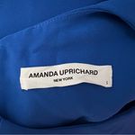 Amanda Uprichard  Gilda Maxi Gown In Cobalt Blue Photo 7
