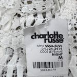 Charlotte Russe NWT White Eyelet Sleeveless Peplum Code Le Femme Wedding Dress M Photo 1