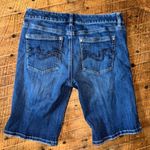 White House | Black Market distressed denim 8 Bermuda shorts Photo 2