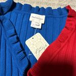 Free People Find Me Now Two Tone Ruffle Bottom Cardigan Photo 2